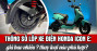 Thông số lốp xe điện Honda ICON e: bao nhiêu? Thay loại nào phù hợp?