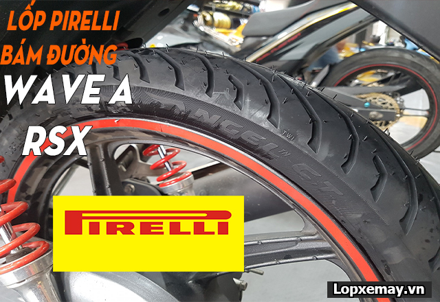 Thay lốp pirelli cho xe wave arsx loại nào bám đường tốt đi mùa mưa  - 2