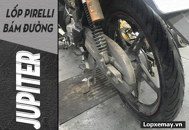 Thay lốp pirelli cho xe jupiter loại nào bám đường tốt đi mùa mưa  - 2