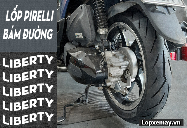 Thay lốp pirelli cho xe liberty loại nào bám đường tốt đi mùa mưa  - 4