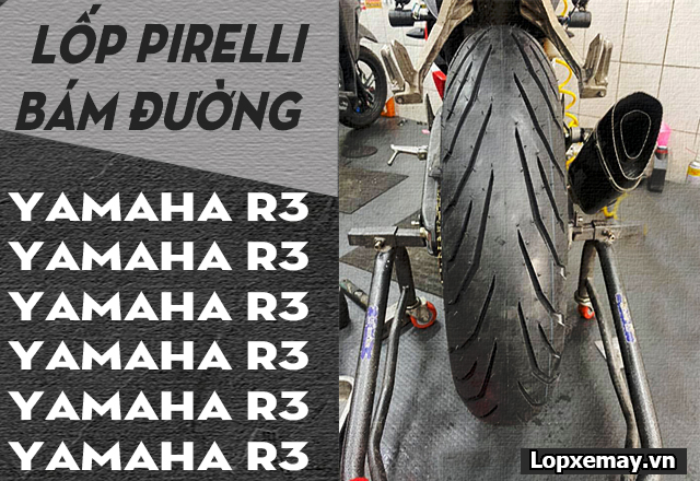Thay lốp pirelli cho xe yamaha r3 loại nào bám đường tốt đi mùa mưa - 3