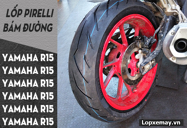 Thay lốp pirelli cho xe yamaha r15 loại nào bám đường tốt đi mùa mưa  - 4