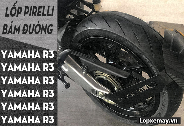 Thay lốp pirelli cho xe yamaha r3 loại nào bám đường tốt đi mùa mưa - 2