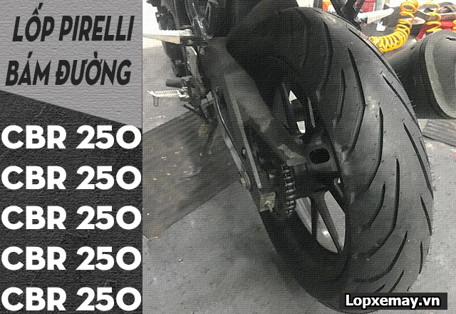 Thay lốp pirelli cho xe cbr250 loại nào bám đường tốt đi mùa mưa  - 3