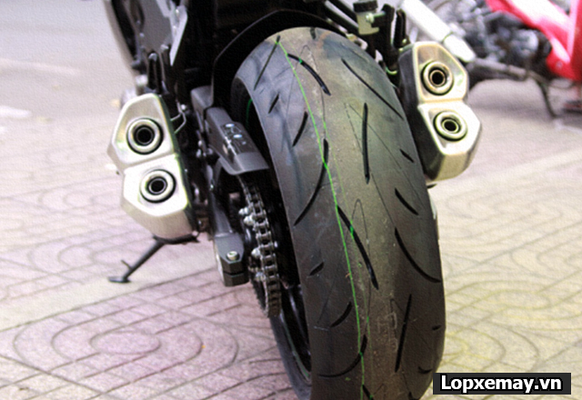 Tư vấn lốp xe moto tốt nhất cho kawasaki z900 - 2