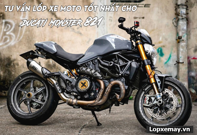 Tư vấn lốp xe moto tốt nhất cho ducati monster 821 - 1