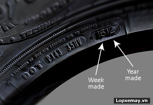 Cách nhận biết lốp xe máy pirelli chính hãng hàng thật và giả - 5