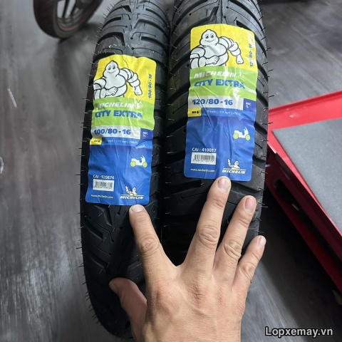 Lốp xe michelin city extra 12080-16 dành cho xe sh 125 sh 160i quantum - 1