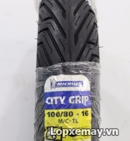 Lốp Michelin City Grip 100/80-16 cho SH, Liberly