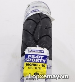 Lốp Michelin Pilot Sporty 100/80-16 cho SH, Liberty