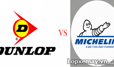 So sánh lốp Michelin với lốp Dunlop