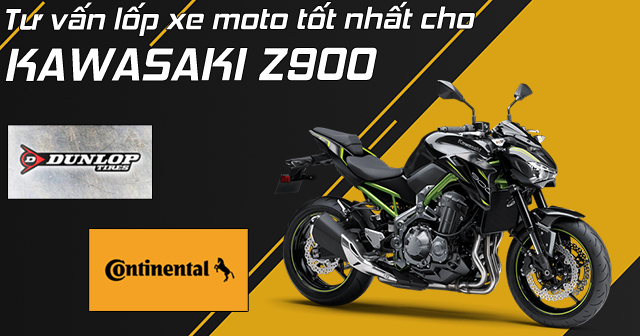 Tư vấn lốp xe moto tốt nhất cho Kawasaki Z900