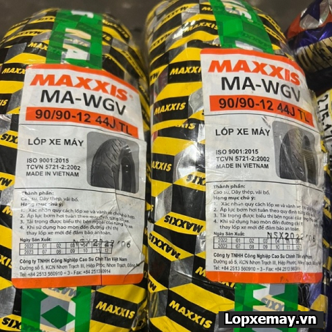 Lốp Maxxis 90/90-12 gai MA-WGV cho Lead, Latte