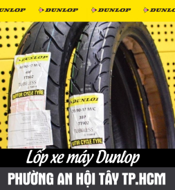 Bán lốp xe máy Dunlop tại phường An Hội Tây TPHCM
