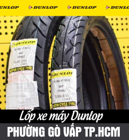 Bán lốp xe máy Dunlop tại phường Gò Vấp TPHCM