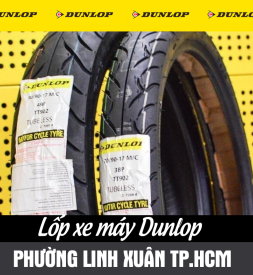 Bán lốp xe máy Dunlop tại phường Linh Xuân TPHCM