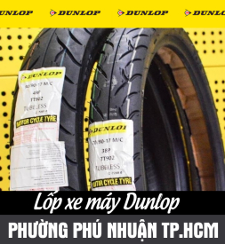Bán lốp xe máy Dunlop tại phường Phú Nhuận TPHCM
