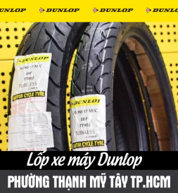 Bán lốp xe máy Dunlop tại phường Thạnh Mỹ Tây TPHCM