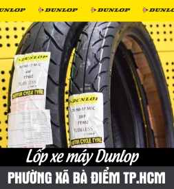 Bán lốp xe máy Dunlop tại xã Bà Điểm TPHCM