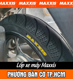 Bán lốp xe máy Maxxis tại phường Bàn Cờ TPHCM