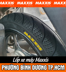 Bán lốp xe máy Maxxis tại phường Bình Dương TPHCM
