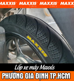 Bán lốp xe máy Maxxis tại phường Gia Định TPHCM