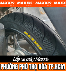 Bán lốp xe máy Maxxis tại phường Phú Thọ Hòa TPHCM