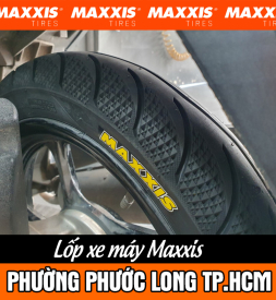 Bán lốp xe máy Maxxis tại phường Phước Long TPHCM