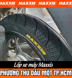 Bán lốp xe máy Maxxis tại phường Thủ Dầu Một TPHCM