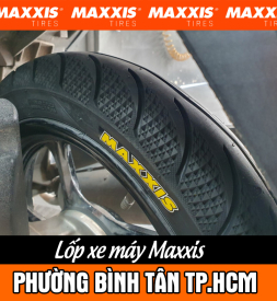 Bán lốp xe máy Maxxis tại phuong Bình Tân TPHCM