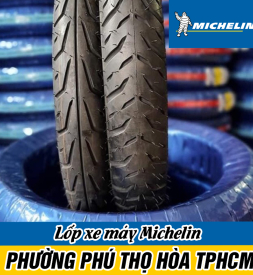Bán lốp xe máy Michelin tại phường Phú Thọ Hòa TPHCM