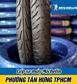 Bán lốp xe máy Michelin tại Phường Tân Hưng TPHCM