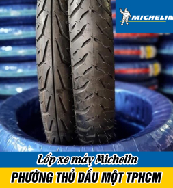 Bán lốp xe máy Michelin tại phường Thủ Dầu Một TPHCM