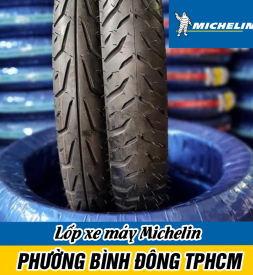 Bán lốp xe máy Michelin tại phường Bình Đông TPHCM