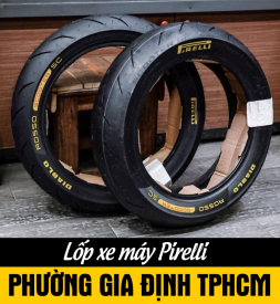 Bán lốp xe máy Pirelli tại phường Gia Định TPHCM