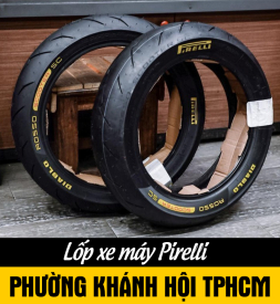 Bán lốp xe máy Pirelli tại phường Khánh Hội TPHCM