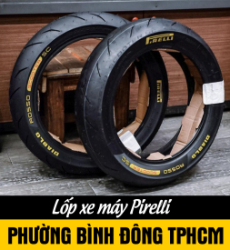 Bán lốp xe máy Pirelli tại phường Bình Đông