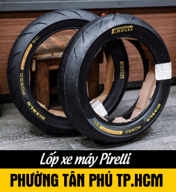 Bán lốp xe máy Pirelli tại phường Tân Phú TPHCM