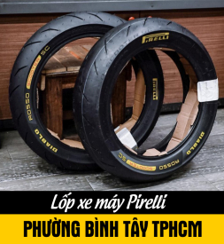 Bán lốp xe máy Pirelli tại phường Bình Tây TPHCM