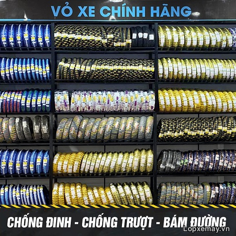 Lốp xe Deli SB 170 Power Storm XP 80/90-17 cho xe Wave, Dream, Exciter, Sirius