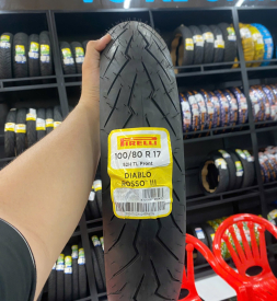 Lốp Pirelli 100/80-17 Diablo Rosso III cho Winner X, Exciter