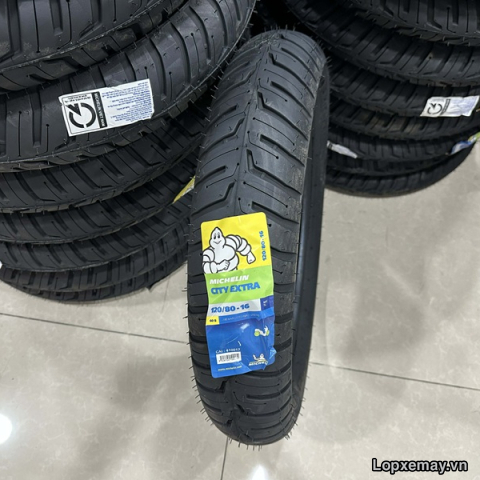 Lốp xe Michelin City Extra 120/80-16 dành cho xe SH 125, SH 160i, Quantum
