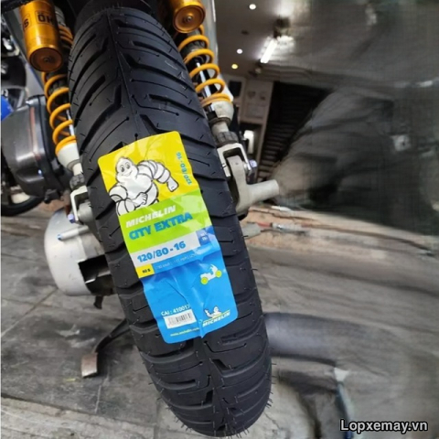 Lốp xe Michelin City Extra 120/80-16 dành cho xe SH 125, SH 160i, Quantum